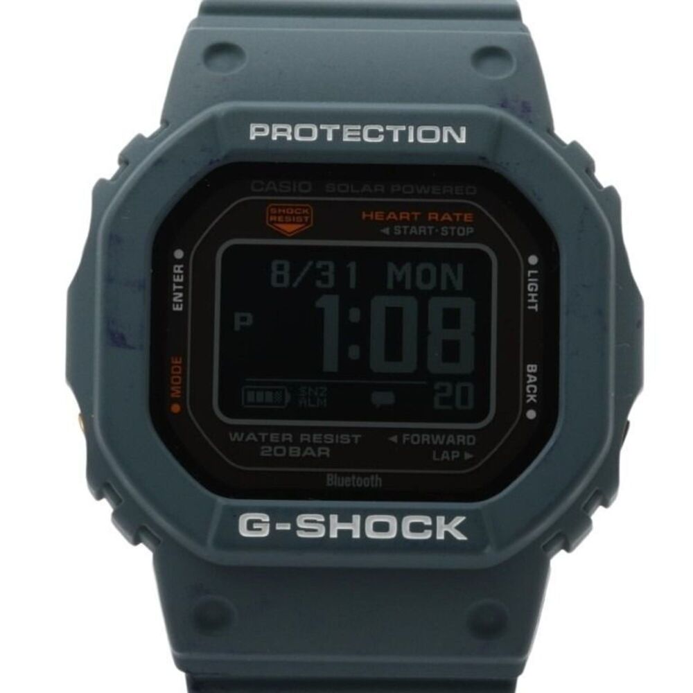 CASIO G-SHOCK G-SQUAD 5600 SERIES DW-H5600-2JR Black Green Resin Men's Digita...